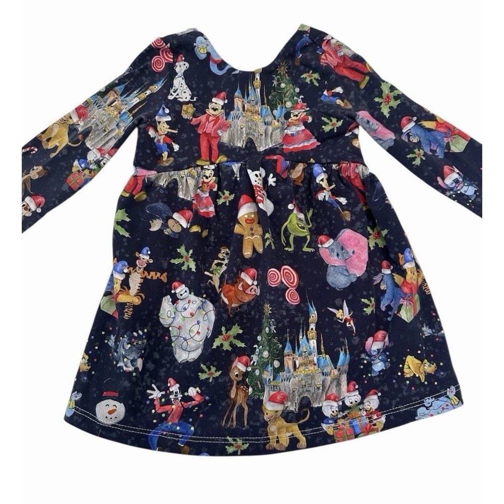 Zolie+Ro Baby Disney Long Sleeve Dress Open Back